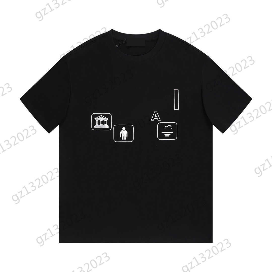 Women Shirt T-shirts Brand Logo Printing Short Sleeve Pullover T-shirt Soft Cotton Material Silhouette Slimming Designer Top Unisex Style Clothes Woman
Women Shirt T-shirts Brand Logo Printing Short Sleeve Pullover T-shirt Soft Cotton Material Silhouette Slimming Designer Top Unisex Style Clothes Woman