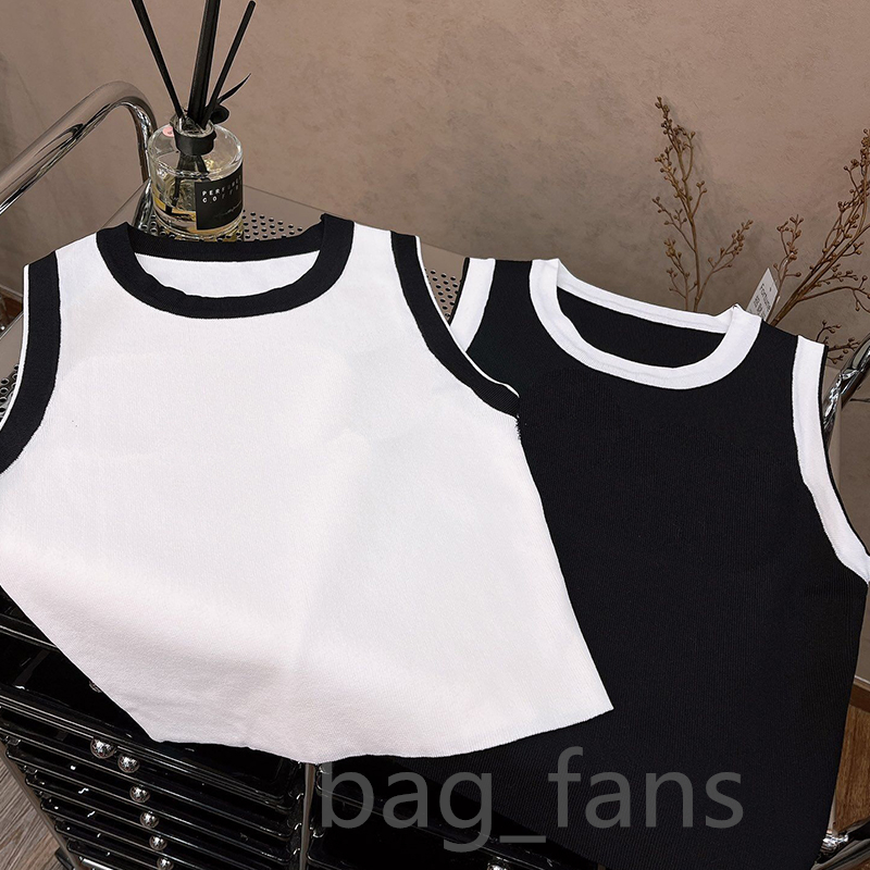 New Fashion Clothing Designer Top for Women Sleeveless Tan with Round-neck Lettering Printing Black White, #1 black
New Fashion Clothing Designer Top for Women Sleeveless Tan with Round-neck Lettering Printing Black White, #1 black