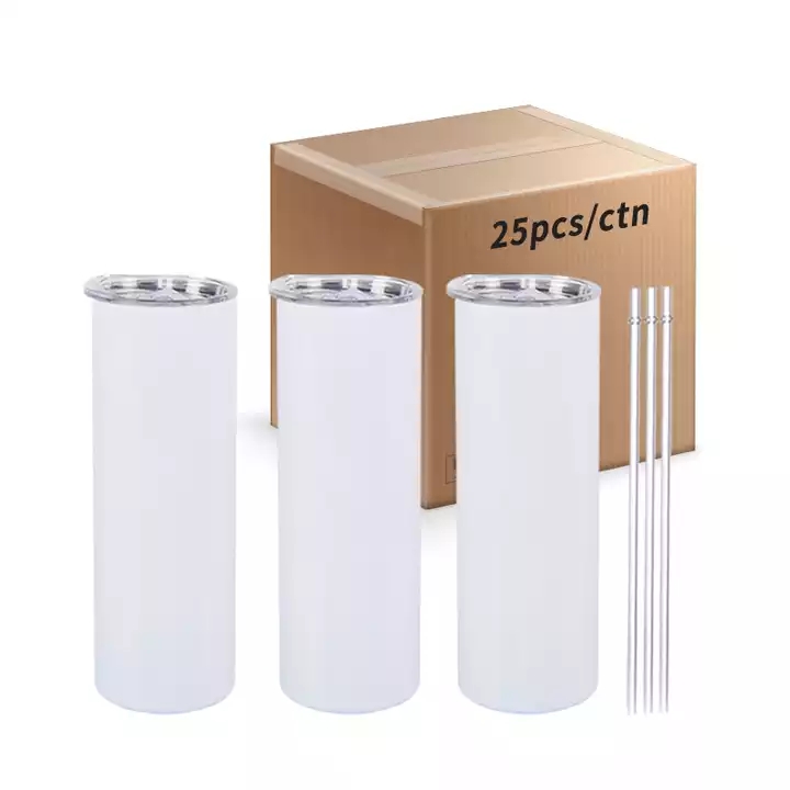 US Stock Sublimation Tumblers 20 Oz Stainless Steel Straight Blank Mugs with Lid and Straw for Heat Transfer Easter DIY Gifts, White
US Stock Sublimation Tumblers 20 Oz Stainless Steel Straight Blank Mugs with Lid and Straw for Heat Transfer Easter DIY Gifts, White