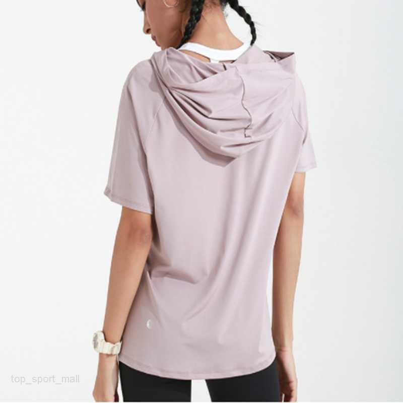 new yoga ladies short-sleeved Clothes solid color loose outdoor fitness sports breathable hooded High Elasticity T-Shirt Joggers Loose Sportswear top good, 01
new yoga ladies short-sleeved Clothes solid color loose outdoor fitness sports breathable hooded High Elasticity T-Shirt Joggers Loose Sportswear top good, 01