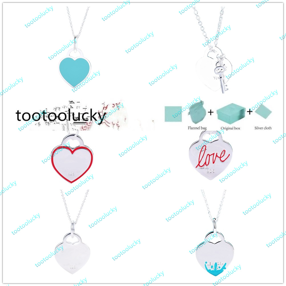 tiff necklace 925 silver pendant necklaces female jewelry exquisite craftsmanship with official logo classic blue heart love lover Luxury designer Bracelet box
tiff necklace 925 silver pendant necklaces female jewelry exquisite craftsmanship with official logo classic blue heart love lover Luxury designer Bracelet box