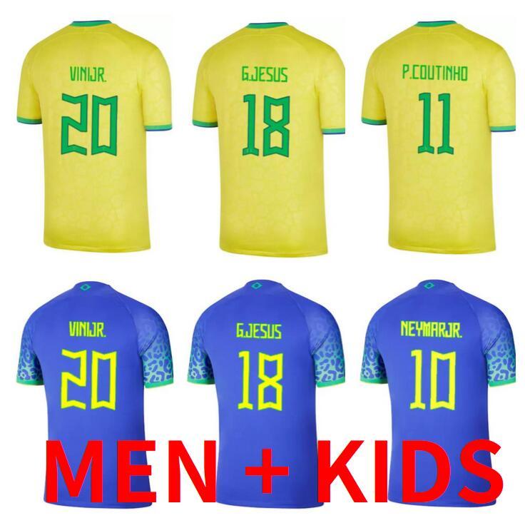 2022 soccer jerseys Camiseta de futbol PAQUETA NERES COUTINHO football shirt JESUS MARCELO PELE CASEMIRO 22 23 BrAZiLs Brasil maillots football men kids uniforms
2022 soccer jerseys Camiseta de futbol PAQUETA NERES COUTINHO football shirt JESUS MARCELO PELE CASEMIRO 22 23 BrAZiLs Brasil maillots football men kids uniforms