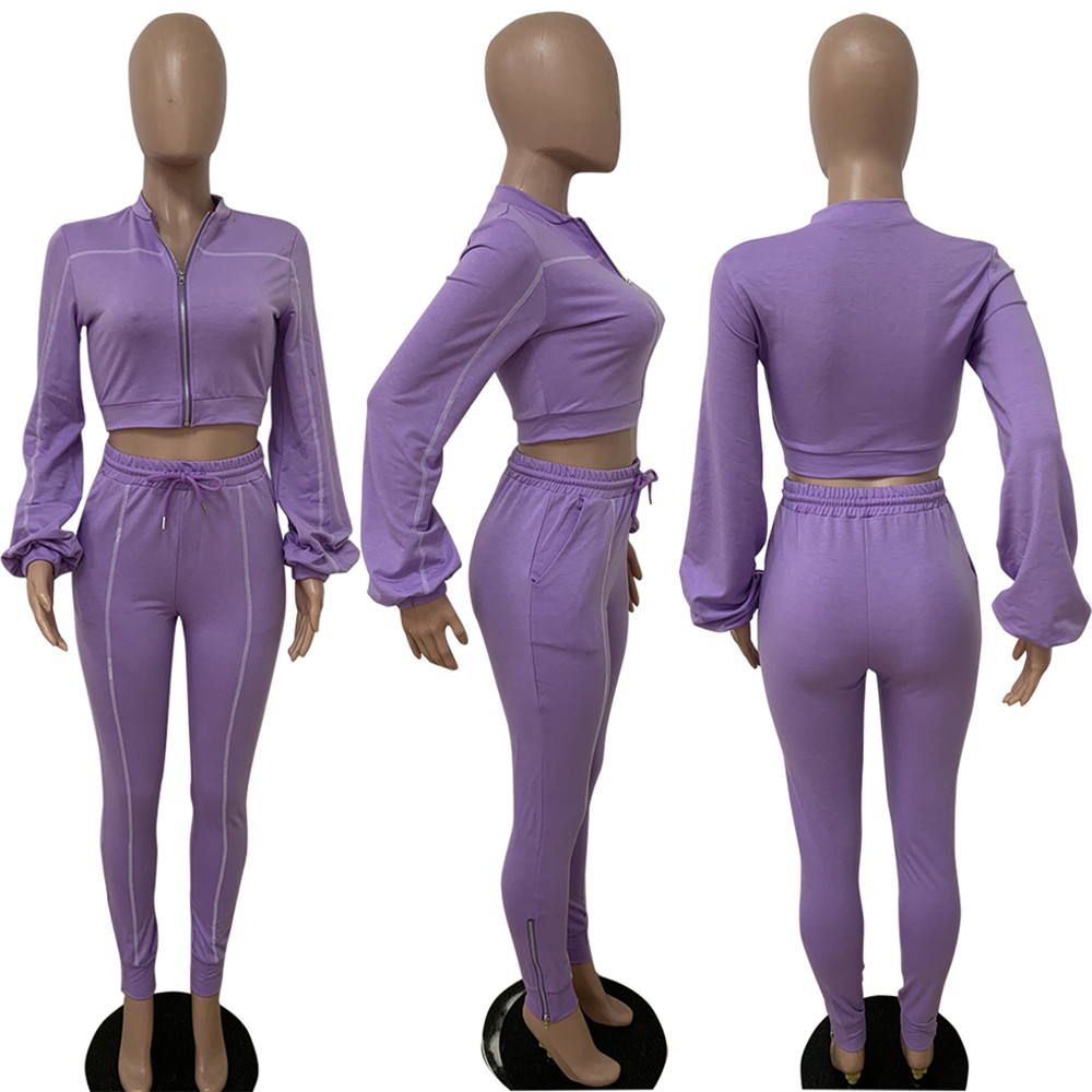 Bulk Items Wholesale Lots Fall Winter Tracksuits Women Outfits Two Piece Set Long Sleeve Jacket and Pants Matching Sweatsuits Outdoor Jogger suits Clo