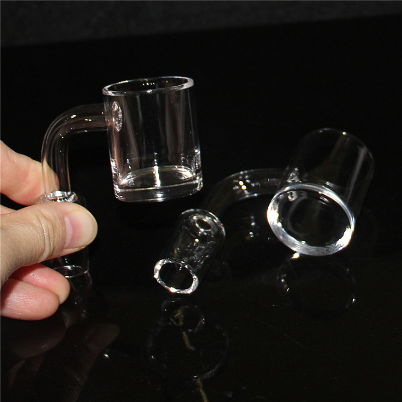 Hookahs Beracky 30mm 25mm Diamond Knot Beveled Edge Flat Bottom Quartz Enail Banger 10mm 14mm 18mm Male Female E Nail Banger For Glass Bongs