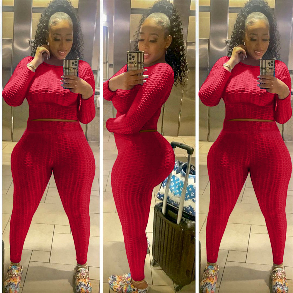 XS Plus size 3XL Yoga Tracksuits Women Two Piece Set Autumn Outfits Long Sleeve Pullover Sweatshirt and Leggings Fitness Clothing Casual Fitness Sport