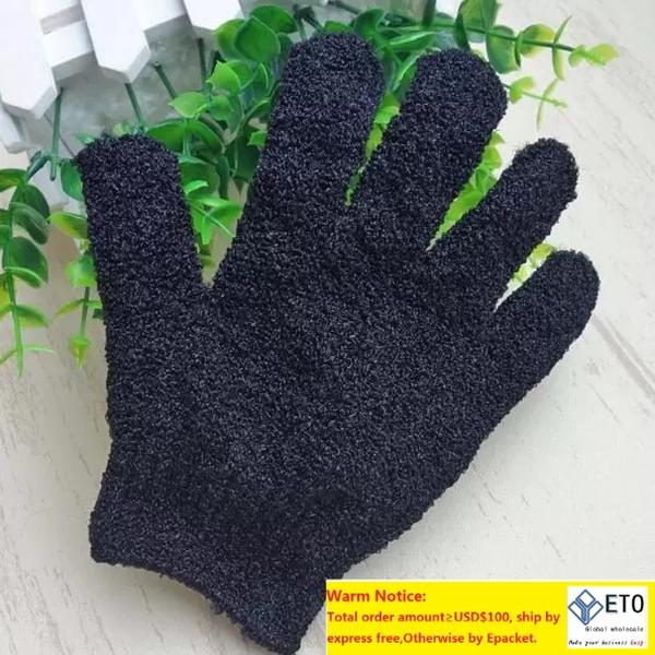New Black Nylon Body Cleaning Gloves Exfoliating Bath Glove Five Fingers Shower Gloves Bathroom Supplies
New Black Nylon Body Cleaning Gloves Exfoliating Bath Glove Five Fingers Shower Gloves Bathroom Supplies