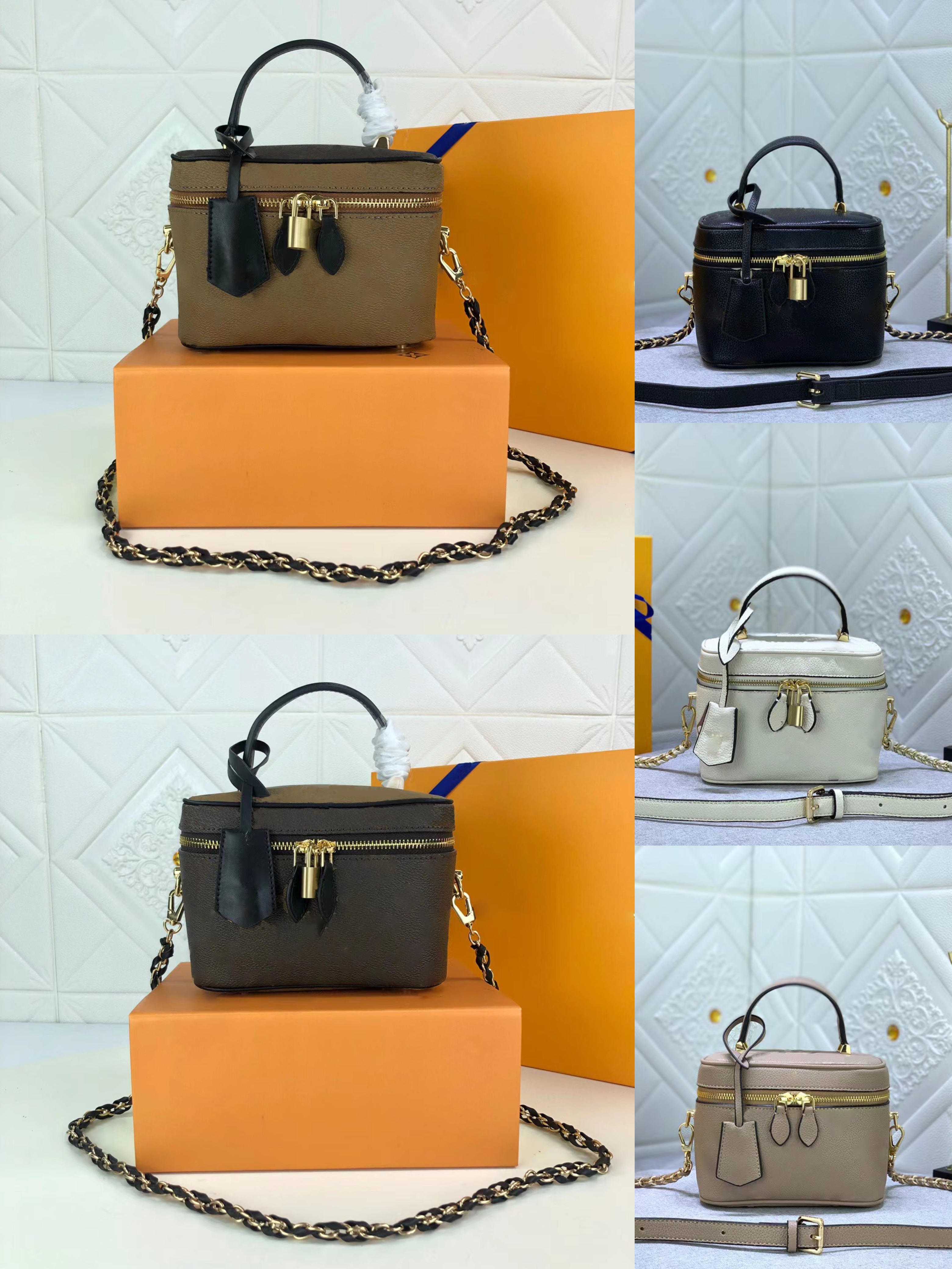 Luxury Accessories Designer Cosmetic Bags Ladies Presbyopia Cosmetic Bags Designer Pouches Fashion Designer Cosmetic Bags Handbags Shoulder Bagss 2264