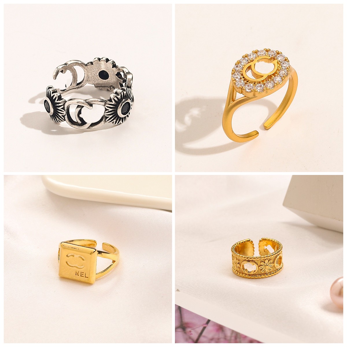 Luxury Designer Screw Rings Brand Women's Love Ring Diamond 18k Gold Plated Silver Plated Jewelry Wedding Party Accessories Men's Gift Never fade
Luxury Designer Screw Rings Brand Women's Love Ring Diamond 18k Gold Plated Silver Plated Jewelry Wedding Party Accessories Men's Gift Never fade