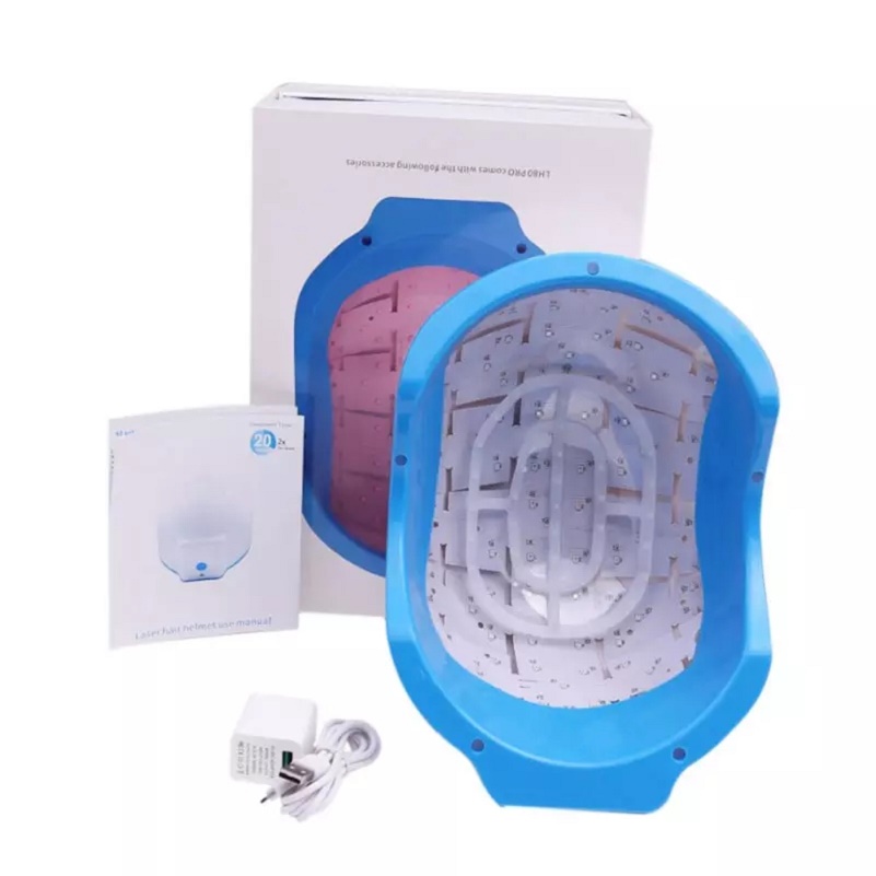 Laser Hair Regrowth Therapy Anti-Hair Loss Laser Helmet With 80 Diodes