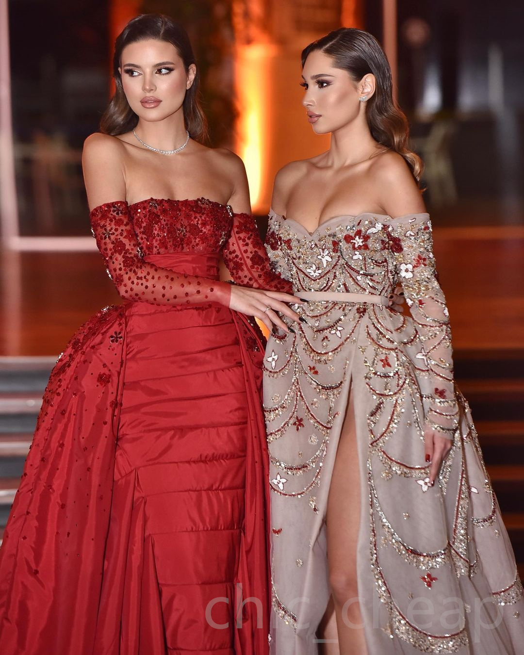 2023 Arabic Aso Ebi Luxurious A-line Prom Dresses Beaded Crystals Sexy Evening Formal Party Second Reception Birthday Engagement Gowns Dress ZJ202