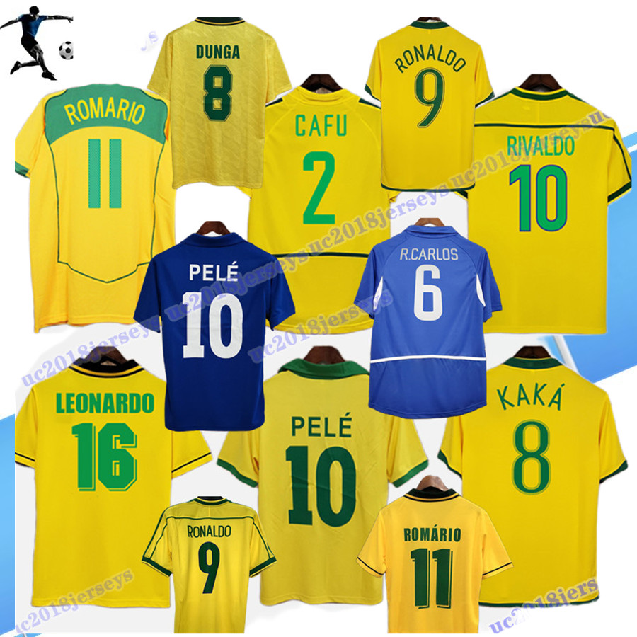 PELE retro BrAzils soccer jerseys 1957 1970 1978 1985 1988 1992 1994 1998 2000 2002 2004 2006 2010 2012 SANTOS Brasil RONALDINHO camisa de futebol football shirt
PELE retro BrAzils soccer jerseys 1957 1970 1978 1985 1988 1992 1994 1998 2000 2002 2004 2006 2010 2012 SANTOS Brasil RONALDINHO camisa de futebol football shirt