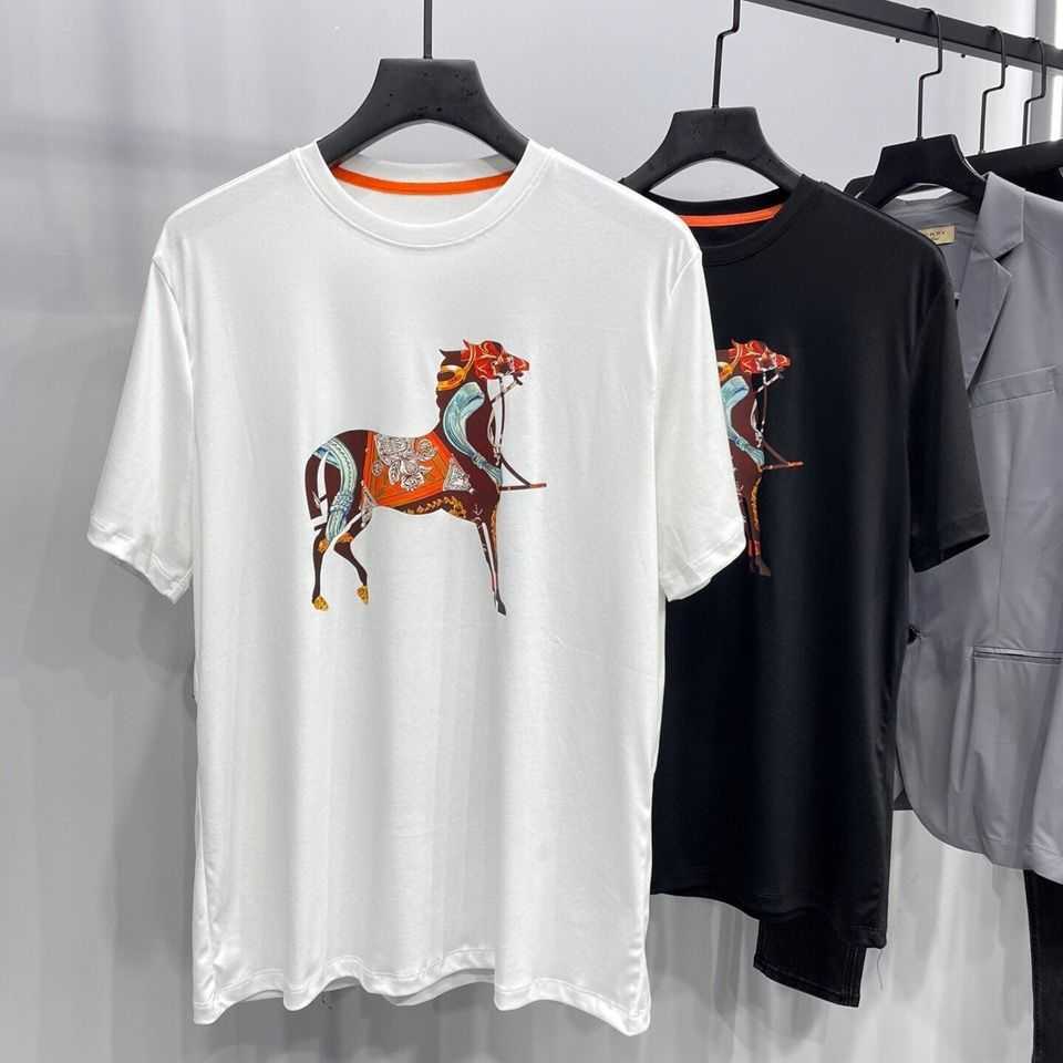 Summer cotton sweatshirt mens t shirt fashion H print short sleeve tshirts hms designer tshirt men women crew neck pullover Shirts 005, White
Summer cotton sweatshirt mens t shirt fashion H print short sleeve tshirts hms designer tshirt men women crew neck pullover Shirts 005, White