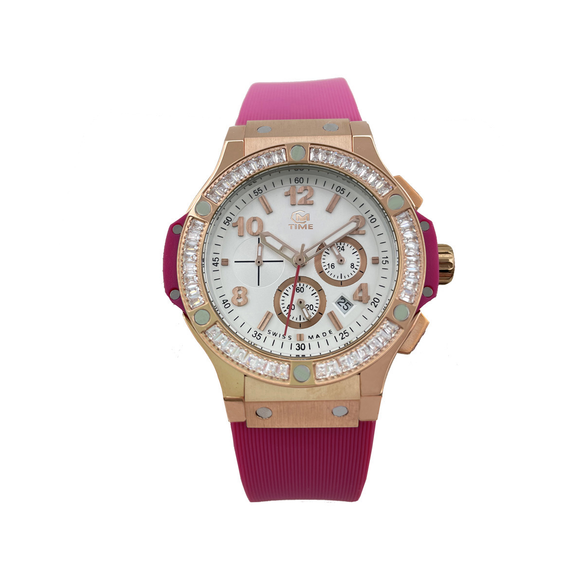 Diamond Women's Watch Quartz Movement Stainless Steel Case Sapphire Glass Silicone Color Watch Band Suitable for Anniversary Wedding Gift, Colour 12
Diamond Women's Watch Quartz Movement Stainless Steel Case Sapphire Glass Silicone Color Watch Band Suitable for Anniversary Wedding Gift, Colour 12