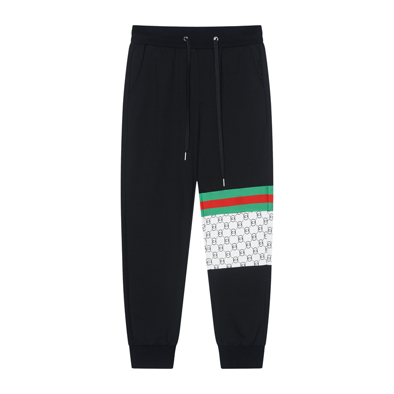 Mens Pants New Pants with Panelled pattern Loose Drawstring Sport Pant Casual Nine Points Sweatpants for Man Woman Asian Size M-2XL, Black
Mens Pants New Pants with Panelled pattern Loose Drawstring Sport Pant Casual Nine Points Sweatpants for Man Woman Asian Size M-2XL, Black