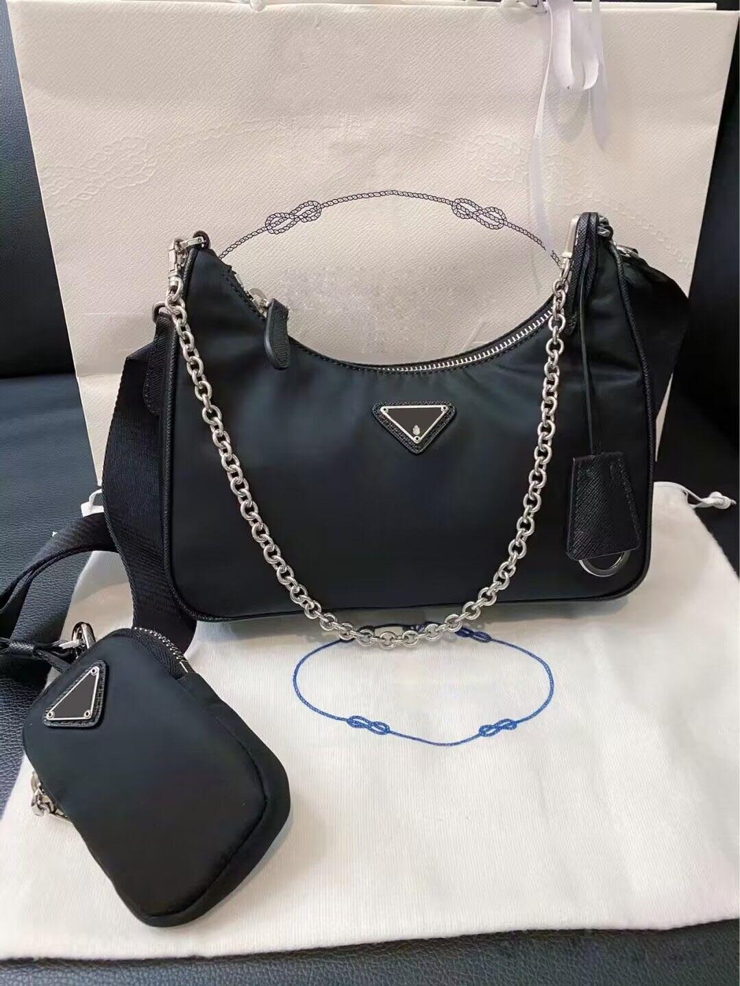 2005 3A quality luxurys designer shoulder bag woman handbag nylon leather tote wholesale fashion crossbody chains purese lady messenger pradas bag hobo edition, No.1
2005 3A quality luxurys designer shoulder bag woman handbag nylon leather tote wholesale fashion crossbody chains purese lady messenger pradas bag hobo edition, No.1