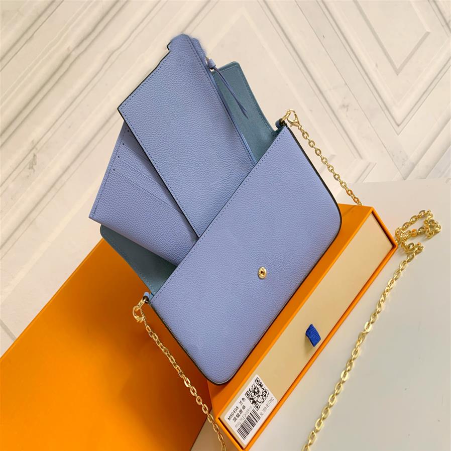 Genuine Leather Handbag Comes With Box WOC Chain Bag Women luxurys Fashion Designers Bags Female clutch Classic High Quality Girl 303O, 80498#apricot print
Genuine Leather Handbag Comes With Box WOC Chain Bag Women luxurys Fashion Designers Bags Female clutch Classic High Quality Girl 303O, 80498#apricot print