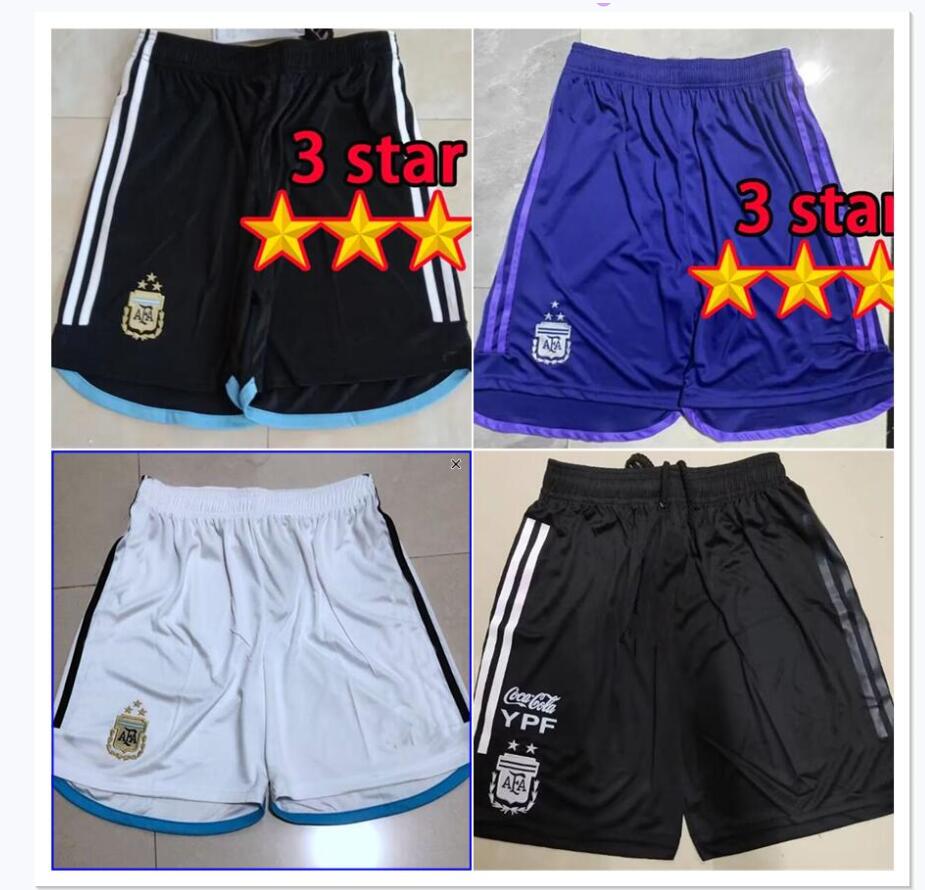 3 stars Argentina 2022 Soccer shorts de foot MESSIs Adult DYBALA HIGUAIN ICARDI national team 2023 Football pants 22 23 pantalones cortos de futbol home away, White
3 stars Argentina 2022 Soccer shorts de foot MESSIs Adult DYBALA HIGUAIN ICARDI national team 2023 Football pants 22 23 pantalones cortos de futbol home away, White