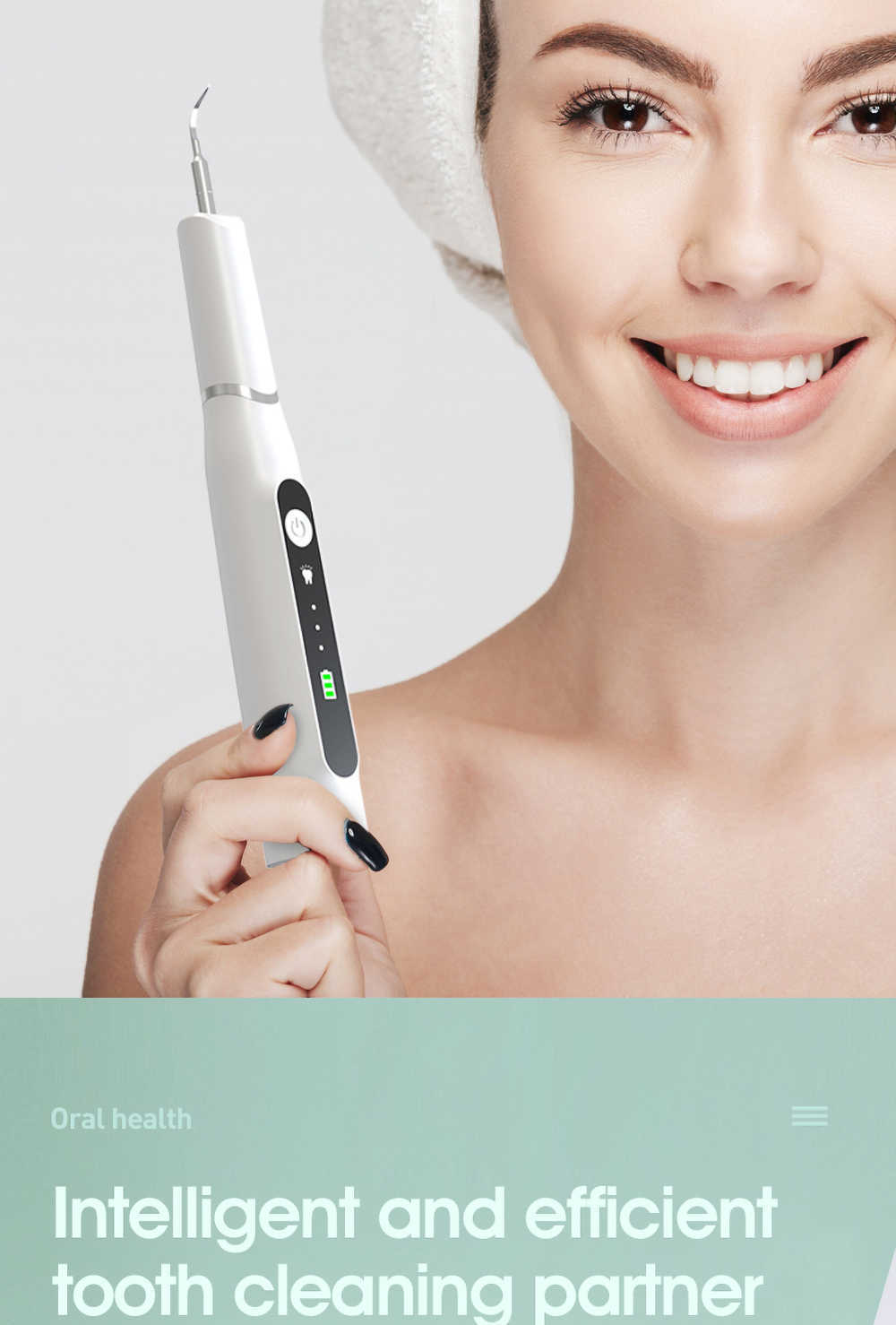 Oral Irrigators Other Hygiene Electric Sonic Dental Calculus Scaler Teeth Tartar Remover Plaque Stains Cleaner Removal Whitening Portable 221215