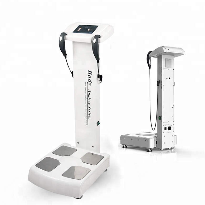 Digital Body Fat Analyzer Electronic BMI Handheld Bodies Fats Monitor With Print Report Multifunctional Portable For Fat Loss