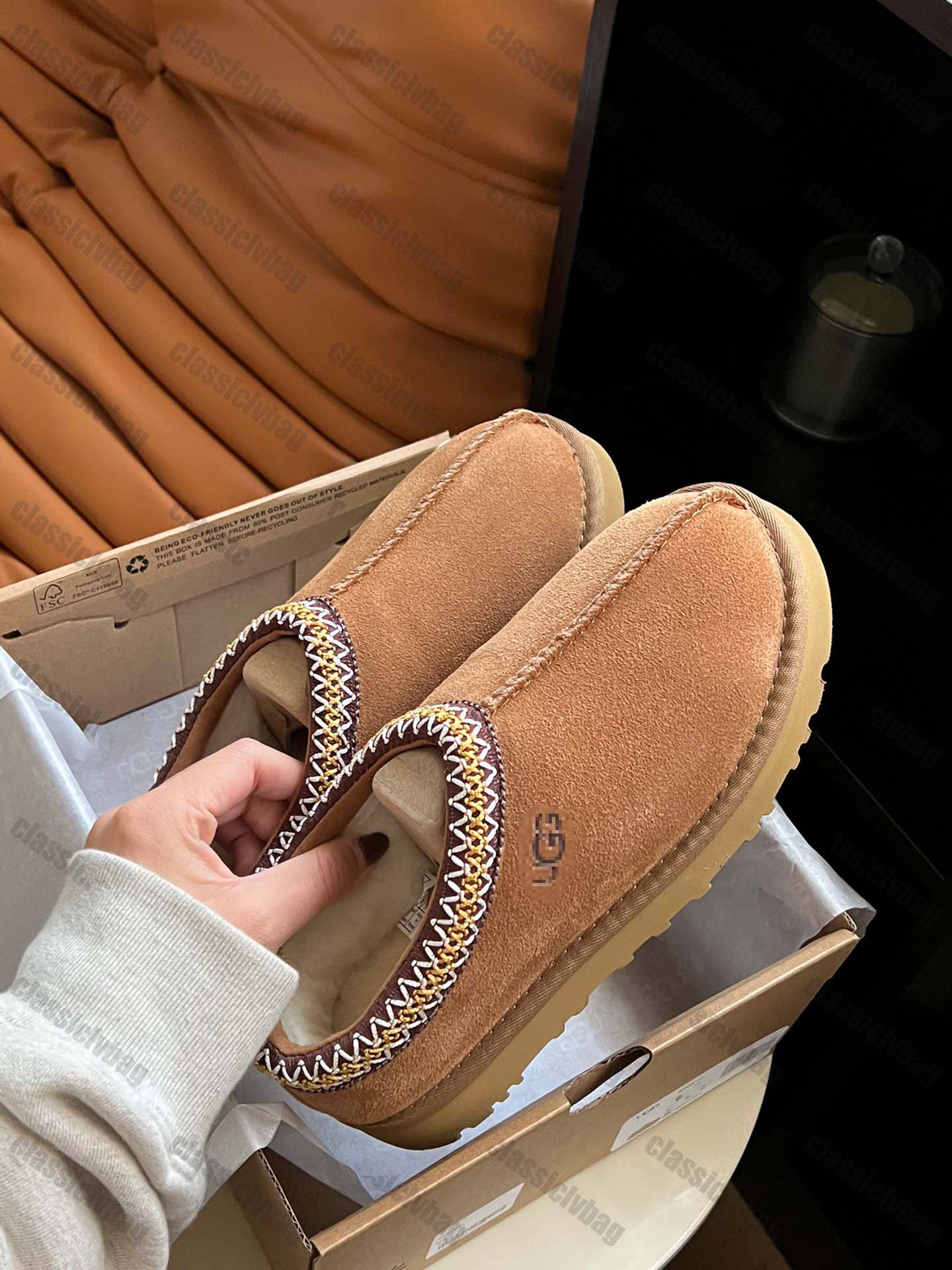 2023 Womens Tazz Slippers Fur Slides Classic Ultra Mini Platform Boot Tasman Slip-on tasmans slippers Suede Wool Blend Comfort Winter Designer Booties 35-42 UGGS, #21
2023 Womens Tazz Slippers Fur Slides Classic Ultra Mini Platform Boot Tasman Slip-on tasmans slippers Suede Wool Blend Comfort Winter Designer Booties 35-42 UGGS, #21