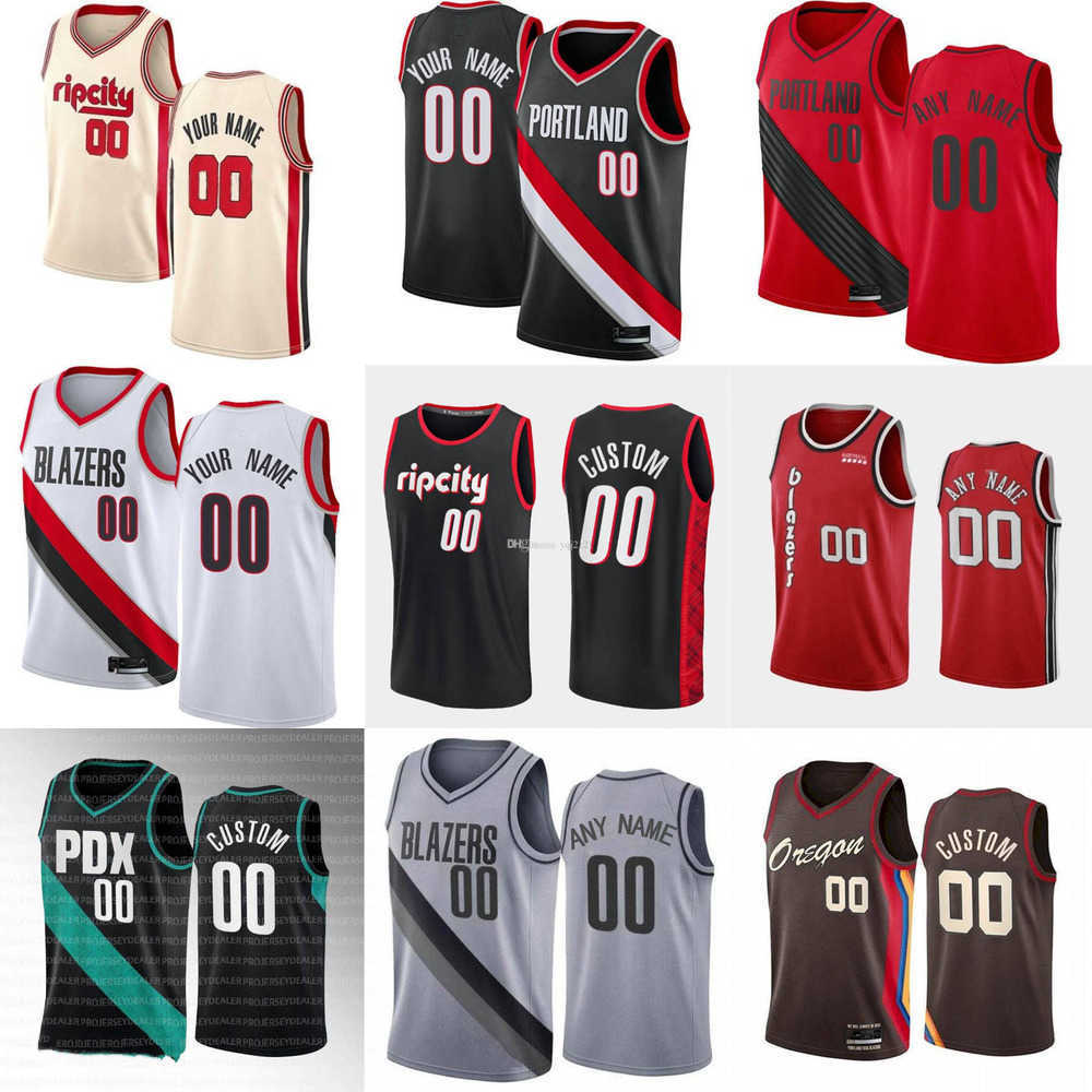 

Mens Womens Youth Portland''Trail Blazers''Custom 11 Josh Hart 1 Anfernee Simons 0 Damian Lillard 27 Jusuf Nurkic 9 Jerami Grant Basketball Jersey, Colour