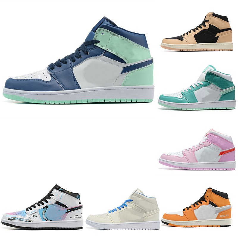 2023 Jumpman 1 Basketball Shoes for Men Women 1s Sneakers Lost Found Bred Patent University Blue Gorge Green Stage Haze Starfish Heritage Mens Sport Trainers 578, 18
2023 Jumpman 1 Basketball Shoes for Men Women 1s Sneakers Lost Found Bred Patent University Blue Gorge Green Stage Haze Starfish Heritage Mens Sport Trainers 578, 18