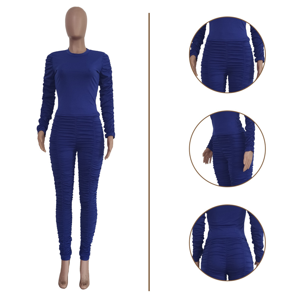 Wholesale Fall Winter Tracksuits Women Clothing Pullover Sweatshirt Top and Pants Two Piece Sets Matching Sweatsuits Casual Outfits Outdoor Jogger Sui