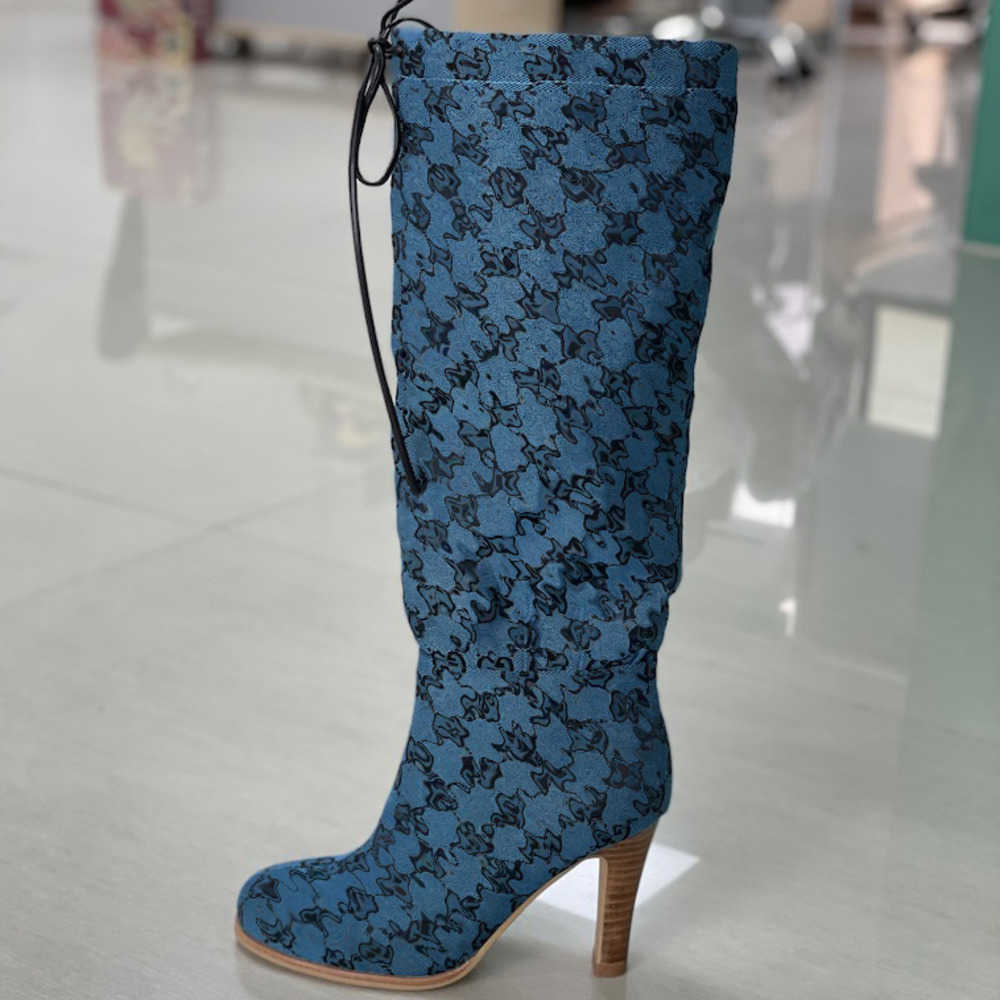 Designer Knee Boot Multicolor Canvas Boots Women Fashion Interlocking G High Heel Zipper Laces Shoe Leather Stilettos Sexy Ladies Party Wedding Shoes 335, Color 3 half boots
Designer Knee Boot Multicolor Canvas Boots Women Fashion Interlocking G High Heel Zipper Laces Shoe Leather Stilettos Sexy Ladies Party Wedding Shoes 335, Color 3 half boots