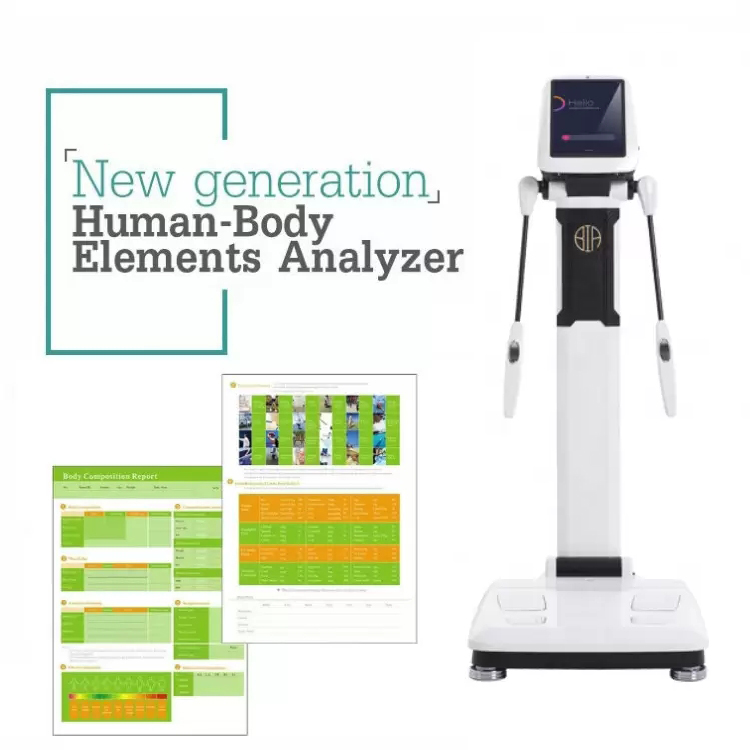 Effective Digital Body Composition Analyzer Fat Test Health Analyzing Device Bio Impedance Beauty Equipment Weight Reduce Fitness Gym