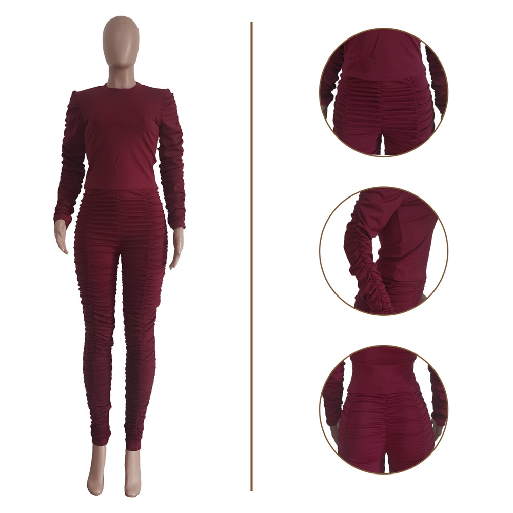 Wholesale Fall Winter Tracksuits Women Clothing Pullover Sweatshirt Top and Pants Two Piece Sets Matching Sweatsuits Casual Outfits Outdoor Jogger Sui