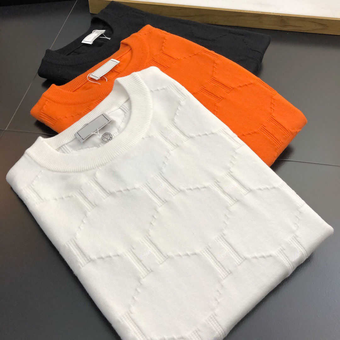 NWinter wool sweater mens knitwear H letter embroidery pullover coat hms designer sweaters men women long sleeve knit shirt casual hoodie, Orange
NWinter wool sweater mens knitwear H letter embroidery pullover coat hms designer sweaters men women long sleeve knit shirt casual hoodie, Orange