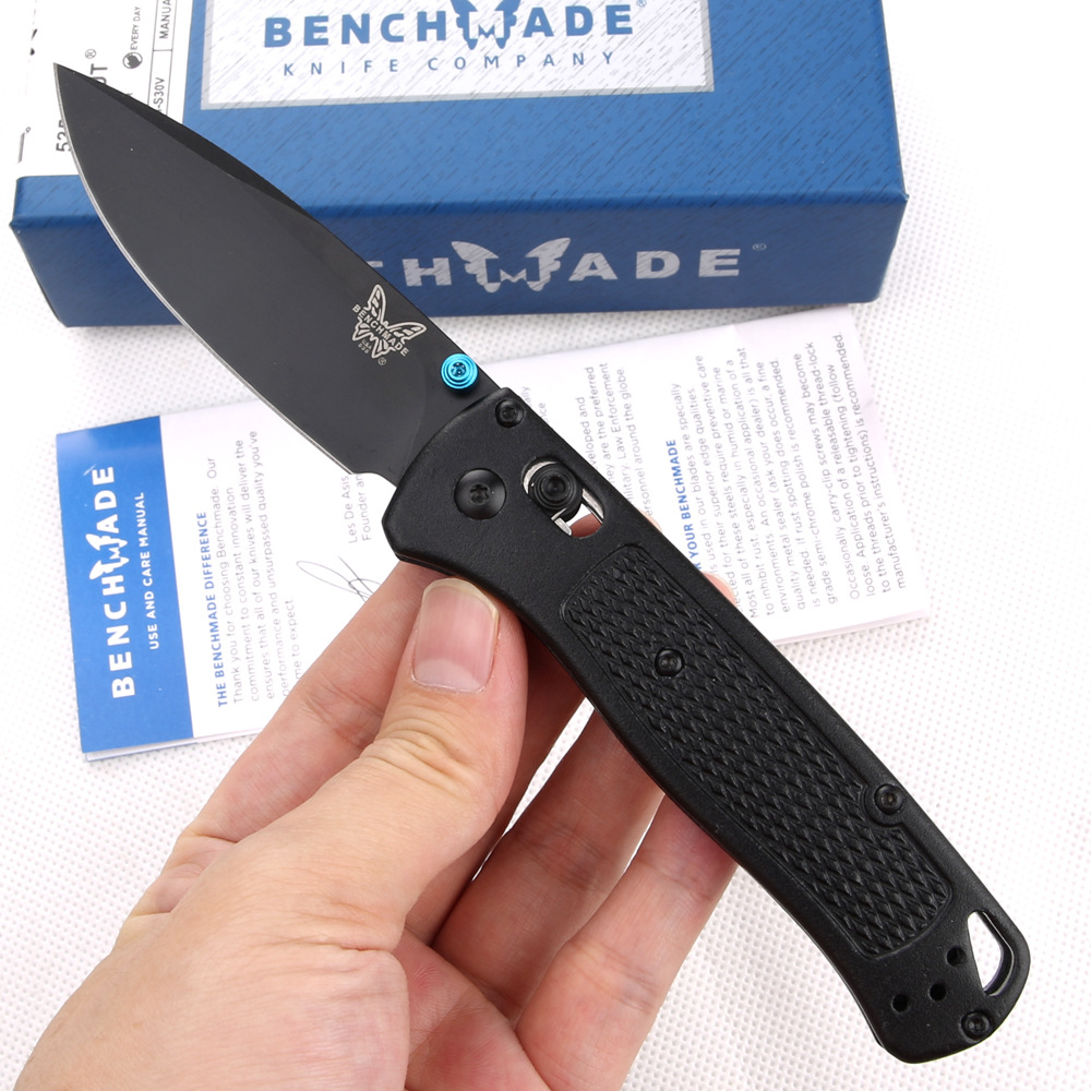 Benchmade 535 Bugout AXIS Tactical Folding Knife S30V Blade Black 6061-T6 Aluminum Handle Outdoor Camping Pocket Knives EDC Cutting Tool
Benchmade 535 Bugout AXIS Tactical Folding Knife S30V Blade Black 6061-T6 Aluminum Handle Outdoor Camping Pocket Knives EDC Cutting Tool
