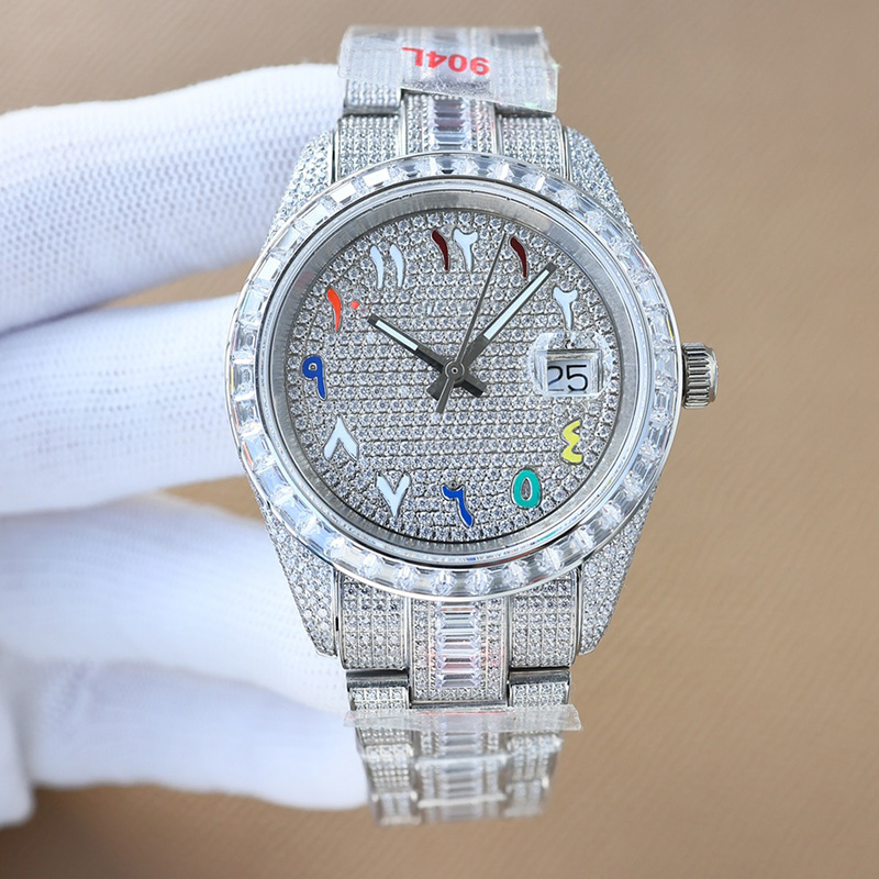 Diamond Mens Watches Automatic Mechanical Watch Stainless Steel Strap 41mm Watch Designer Sapphire Waterproof, Color 7
Diamond Mens Watches Automatic Mechanical Watch Stainless Steel Strap 41mm Watch Designer Sapphire Waterproof, Color 7
