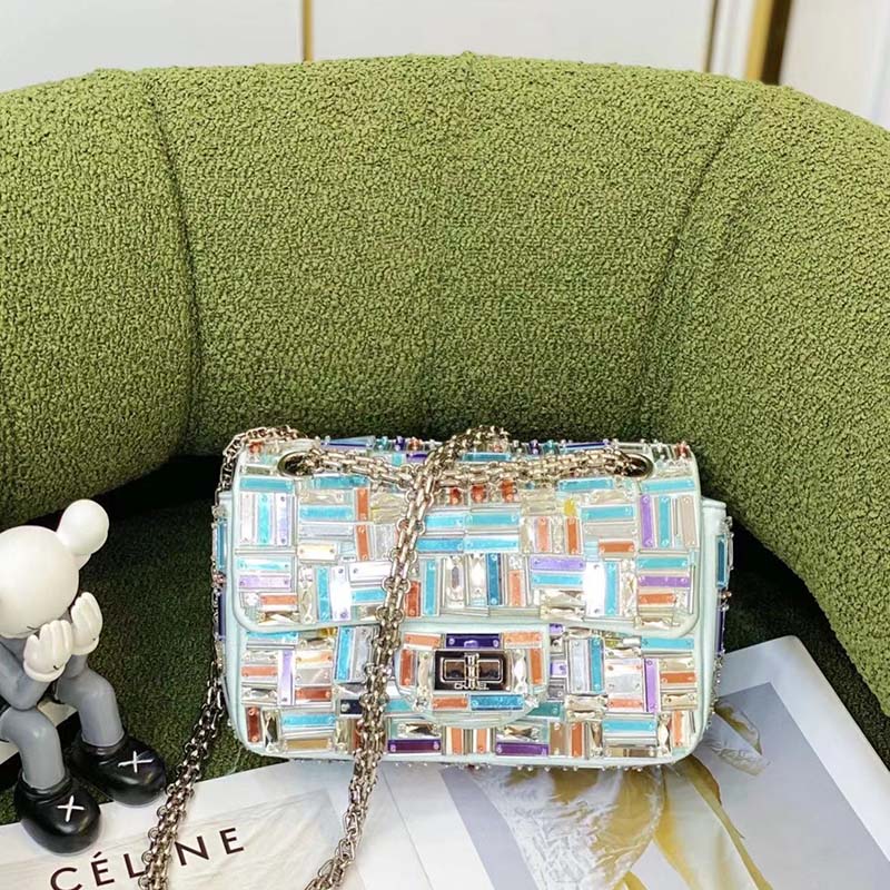 Luxury designer bag Acrylic for Women Crossbody Shoulder Bags Gold Letter Hasp Fashion Multi color mix and match chain bag with Shimmer Glitter convenient carrying, Multi-color1
Luxury designer bag Acrylic for Women Crossbody Shoulder Bags Gold Letter Hasp Fashion Multi color mix and match chain bag with Shimmer Glitter convenient carrying, Multi-color1