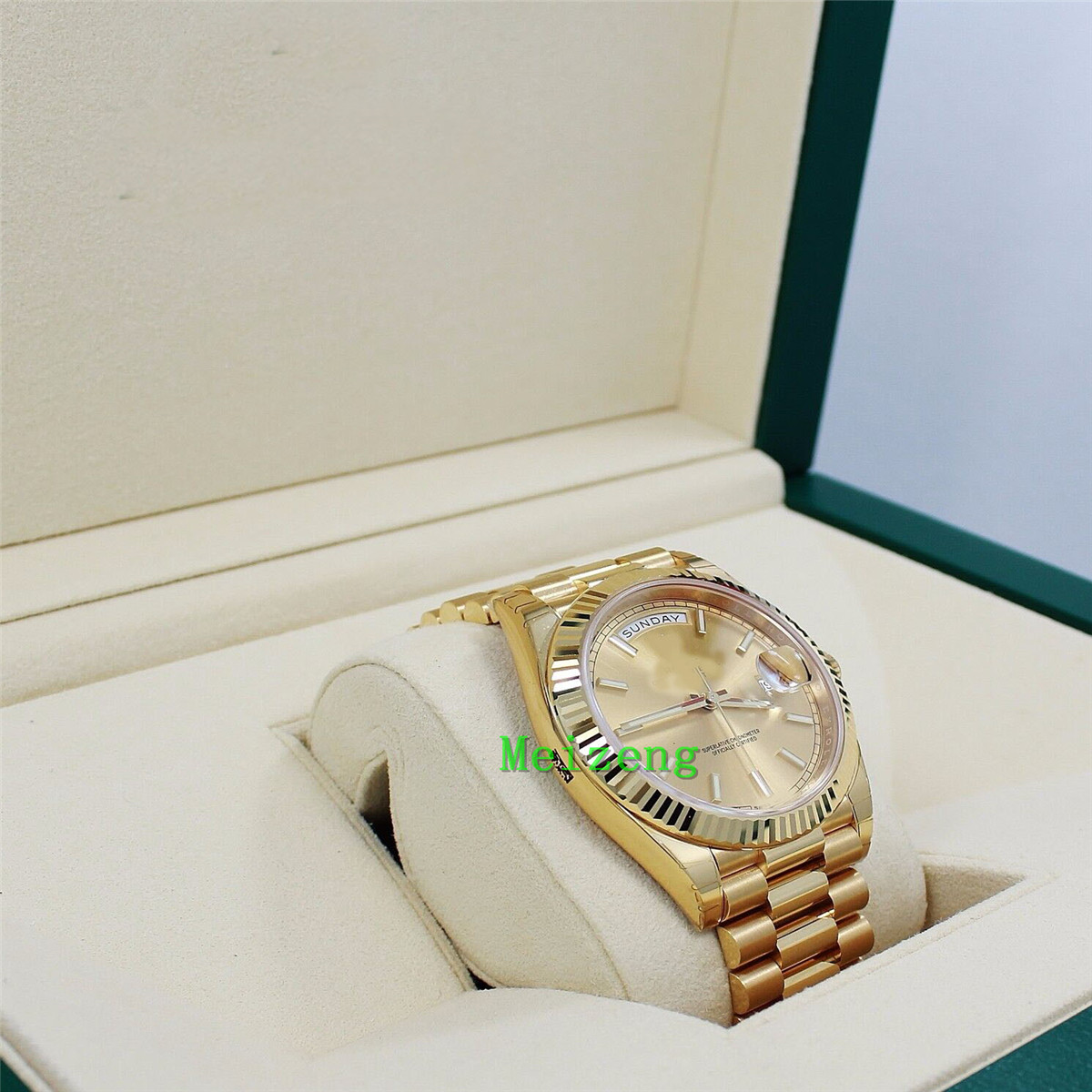 Luxury Wristwatch BRAND New 40mm Day-Date 228238 18K Yellow Gold Champagne Stick Dial NEW, Watch
Luxury Wristwatch BRAND New 40mm Day-Date 228238 18K Yellow Gold Champagne Stick Dial NEW, Watch