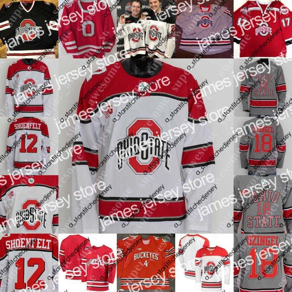 Hockey Jerseys Hockey Jerseys Ohio State Buckeyes Hockey Jersey Jake Wise Stephen Halliday Travis Treloar Kamil Sadlocha Mason Lohrei Patrick Guzzo Cam, Gray
Hockey Jerseys Hockey Jerseys Ohio State Buckeyes Hockey Jersey Jake Wise Stephen Halliday Travis Treloar Kamil Sadlocha Mason Lohrei Patrick Guzzo Cam, Gray