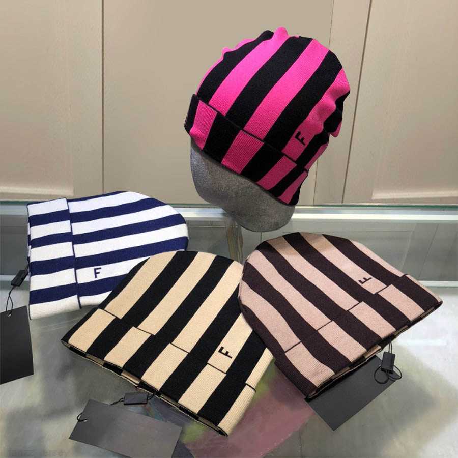 Fashion Striped Knitted Hat Warm Beanie Designer Breathable Hats for Man Woman 4 Colorfor man woman, C3
Fashion Striped Knitted Hat Warm Beanie Designer Breathable Hats for Man Woman 4 Colorfor man woman, C3