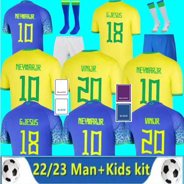 2022 /23 Camiseta de futbol PAQUETA COUTINHO BRAZILS soccer jerseys football shirt FIRMINO brasil 22 23 MARQUINHOS VINI JR ANTONY SILVA DANI ALVES G.JESUS men kids kit, Blue 
2022 /23 Camiseta de futbol PAQUETA COUTINHO BRAZILS soccer jerseys football shirt FIRMINO brasil 22 23 MARQUINHOS VINI JR ANTONY SILVA DANI ALVES G.JESUS men kids kit, Blue