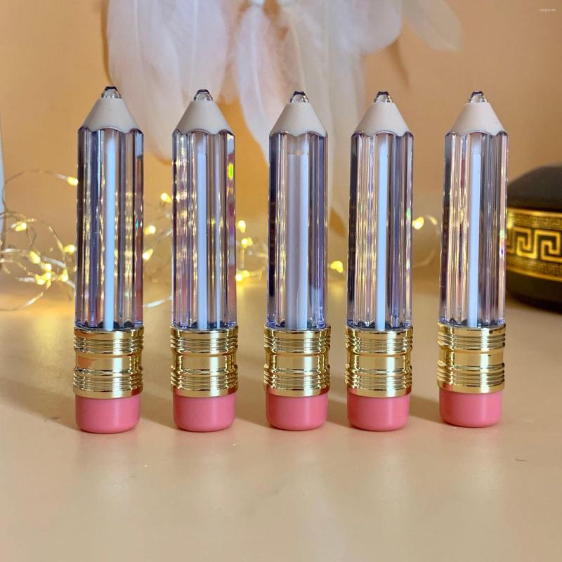 Storage Bottles 50pcs 5ml Empty Lip Gloss Tube Container Clear Tubes Pencil Shape Lipstick Refillable Lipgloss Packing
Storage Bottles 50pcs 5ml Empty Lip Gloss Tube Container Clear Tubes Pencil Shape Lipstick Refillable Lipgloss Packing