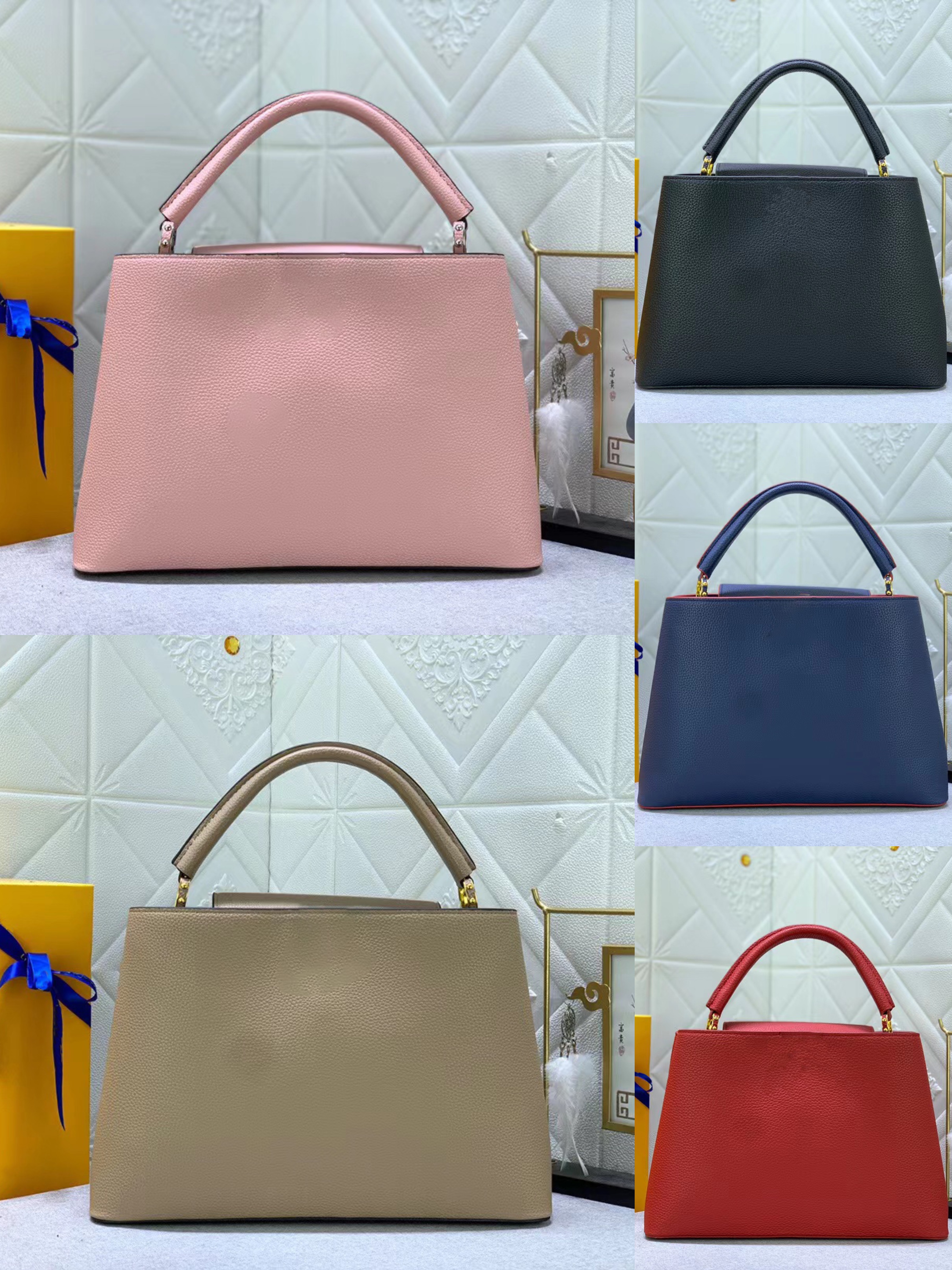 Classic Of The Highest Quality Designer Tote Bag Shoulder Bag Tote Lady's Favorite Shopping Bag Makeup Diagonal Cross 48870, Red#48870
Classic Of The Highest Quality Designer Tote Bag Shoulder Bag Tote Lady's Favorite Shopping Bag Makeup Diagonal Cross 48870, Red#48870