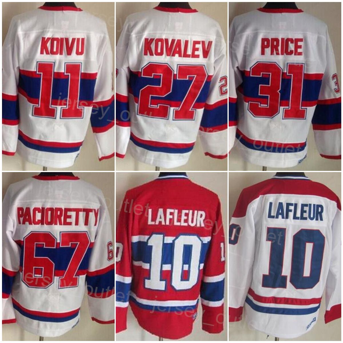 Men Retro Hockey 10 Guy Lafleur Jersey Vintage Classic 11 Brendan Gallagher 27 Alex Kovalev 31 Carey Price 67 Max Pacioretty 76 PK Subban Re, Red
Men Retro Hockey 10 Guy Lafleur Jersey Vintage Classic 11 Brendan Gallagher 27 Alex Kovalev 31 Carey Price 67 Max Pacioretty 76 PK Subban Re, Red