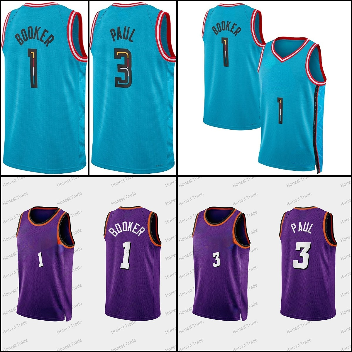 2022 23 New Basketball Jersey 1 Devin Chris Booker Blue Paul Men Basketball Stitched White Green Breathable Sports Wear, Men jersey
2022 23 New Basketball Jersey 1 Devin Chris Booker Blue Paul Men Basketball Stitched White Green Breathable Sports Wear, Men jersey