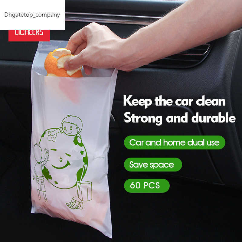 Licheers 60PCS Car Garbage Bag Disposable Trash Bags Sticking Type Auto Storage Bag For Car Home Office Kitchen Accessories
Licheers 60PCS Car Garbage Bag Disposable Trash Bags Sticking Type Auto Storage Bag For Car Home Office Kitchen Accessories