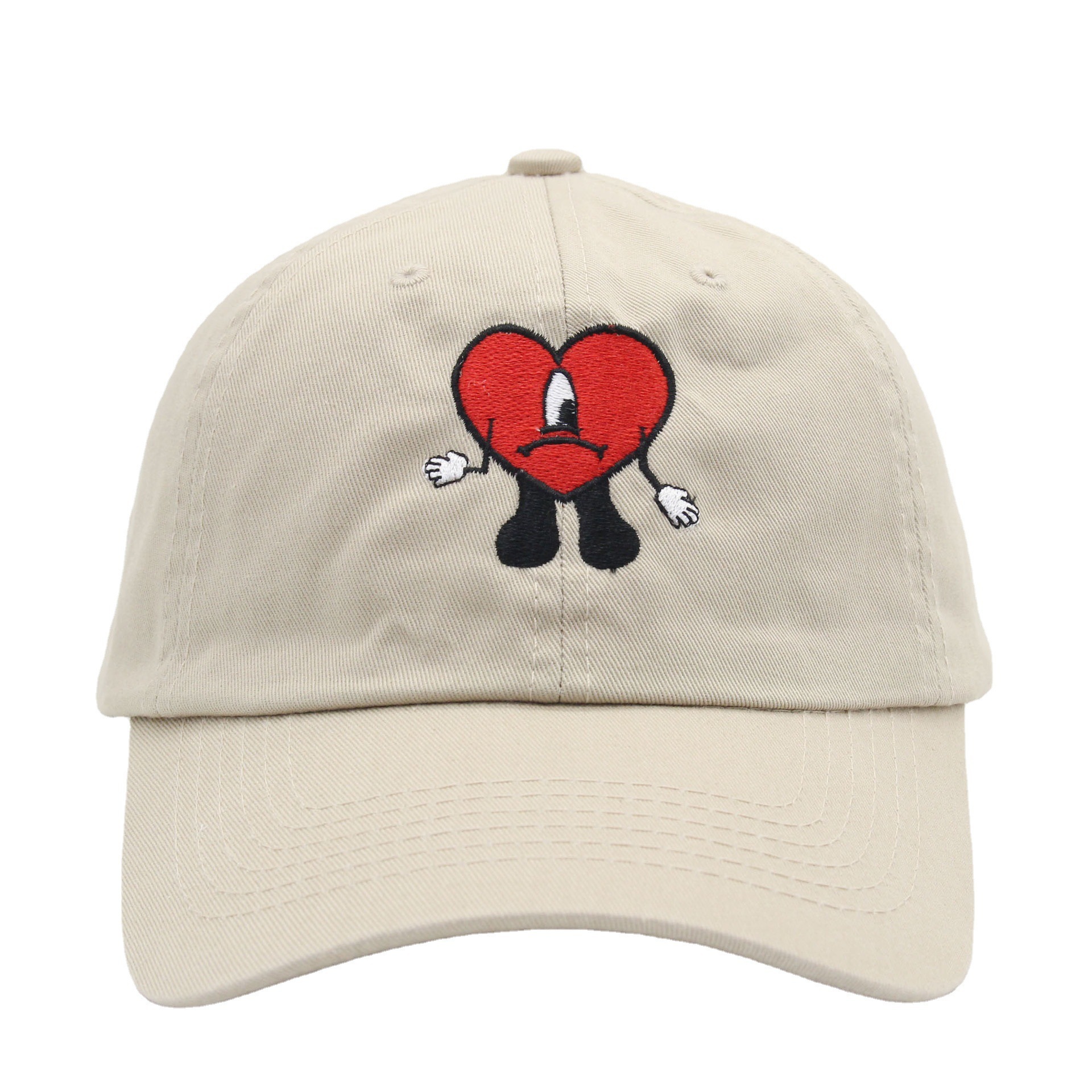 Embroidered Bad Bunny Classic Truck Cap Dad Hat Hip Hop Baseball Snapback Unisex Adjustable Size red heart Sport Casual Cap
Embroidered Bad Bunny Classic Truck Cap Dad Hat Hip Hop Baseball Snapback Unisex Adjustable Size red heart Sport Casual Cap