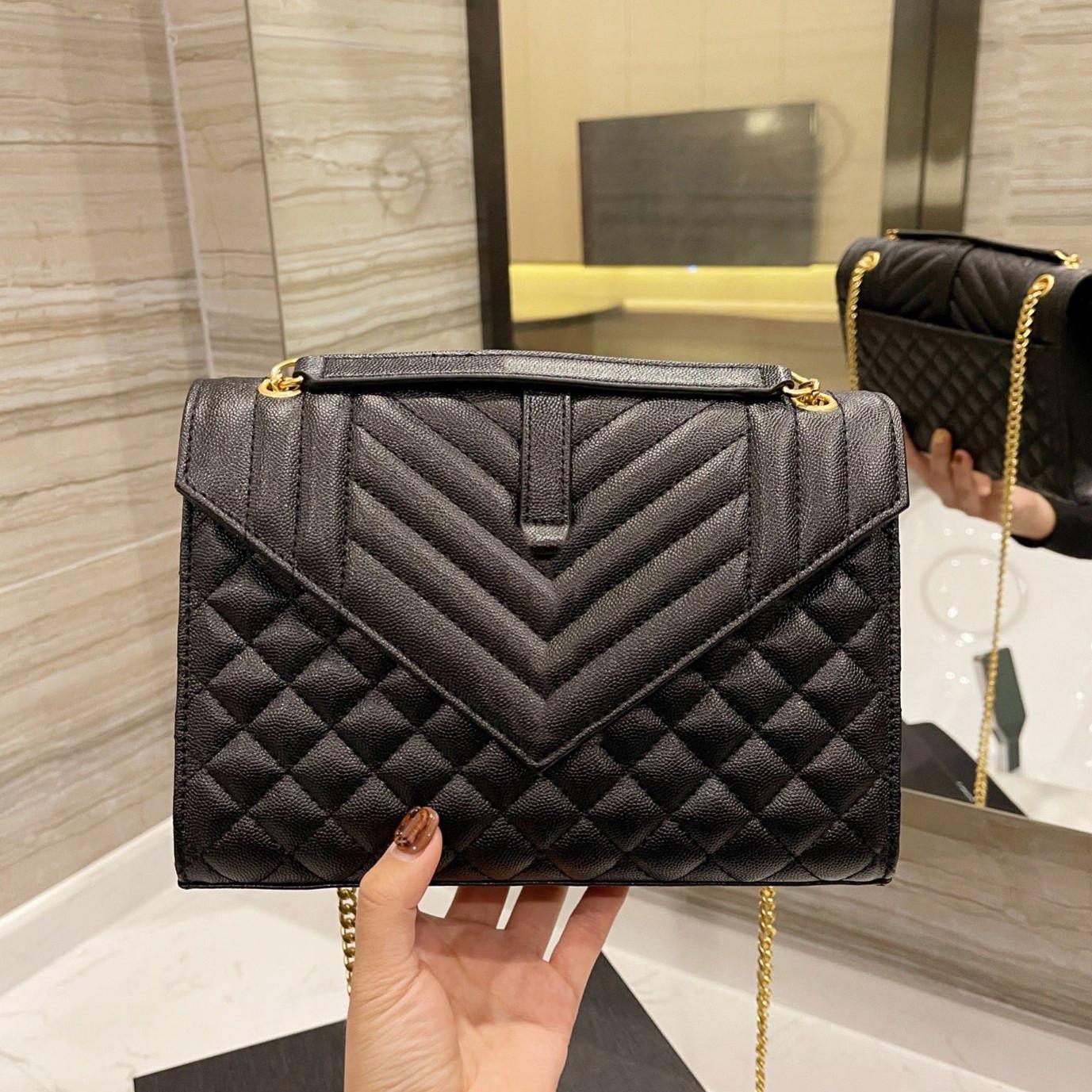 Fashion Shoulder Designer Women Body Bags Embroidery Thread Diamond Lattice Plain Vintage Genuine Leather Handbags Messenger bag, Gold logo f
Fashion Shoulder Designer Women Body Bags Embroidery Thread Diamond Lattice Plain Vintage Genuine Leather Handbags Messenger bag, Gold logo f