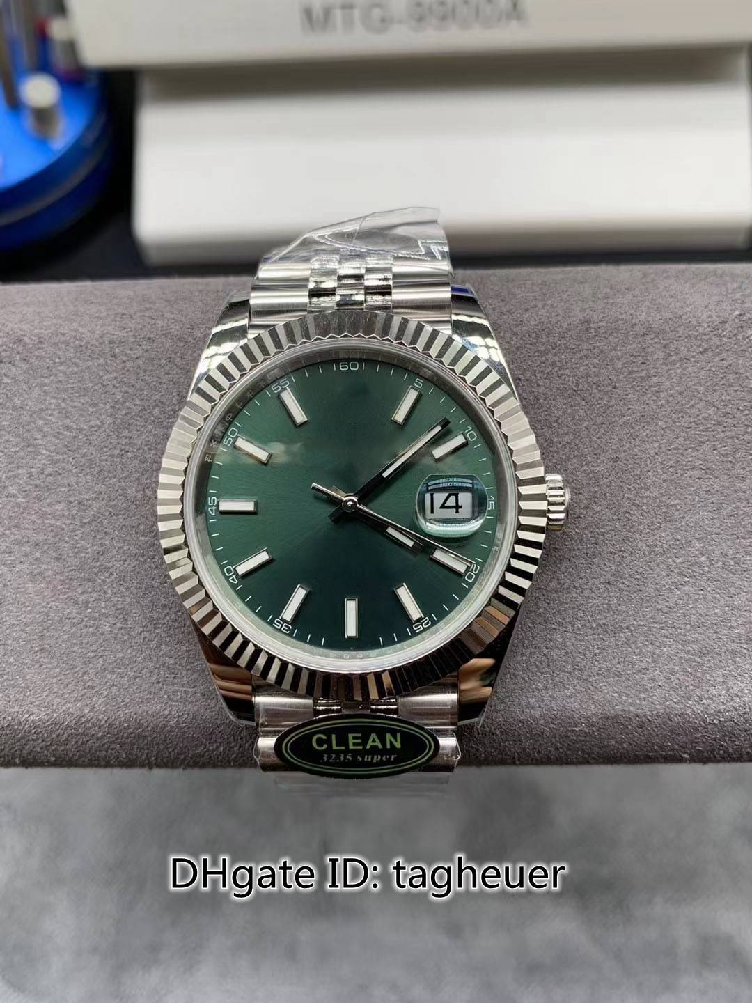 CLEAN Factory Mens Watch Super Quality 41mm Datejust 126334 President Watches 904L Steel Waterproof CAL.3235 Movement Mechanical Automatic For Men's Wristwatches, Travel bag
CLEAN Factory Mens Watch Super Quality 41mm Datejust 126334 President Watches 904L Steel Waterproof CAL.3235 Movement Mechanical Automatic For Men's Wristwatches, Travel bag