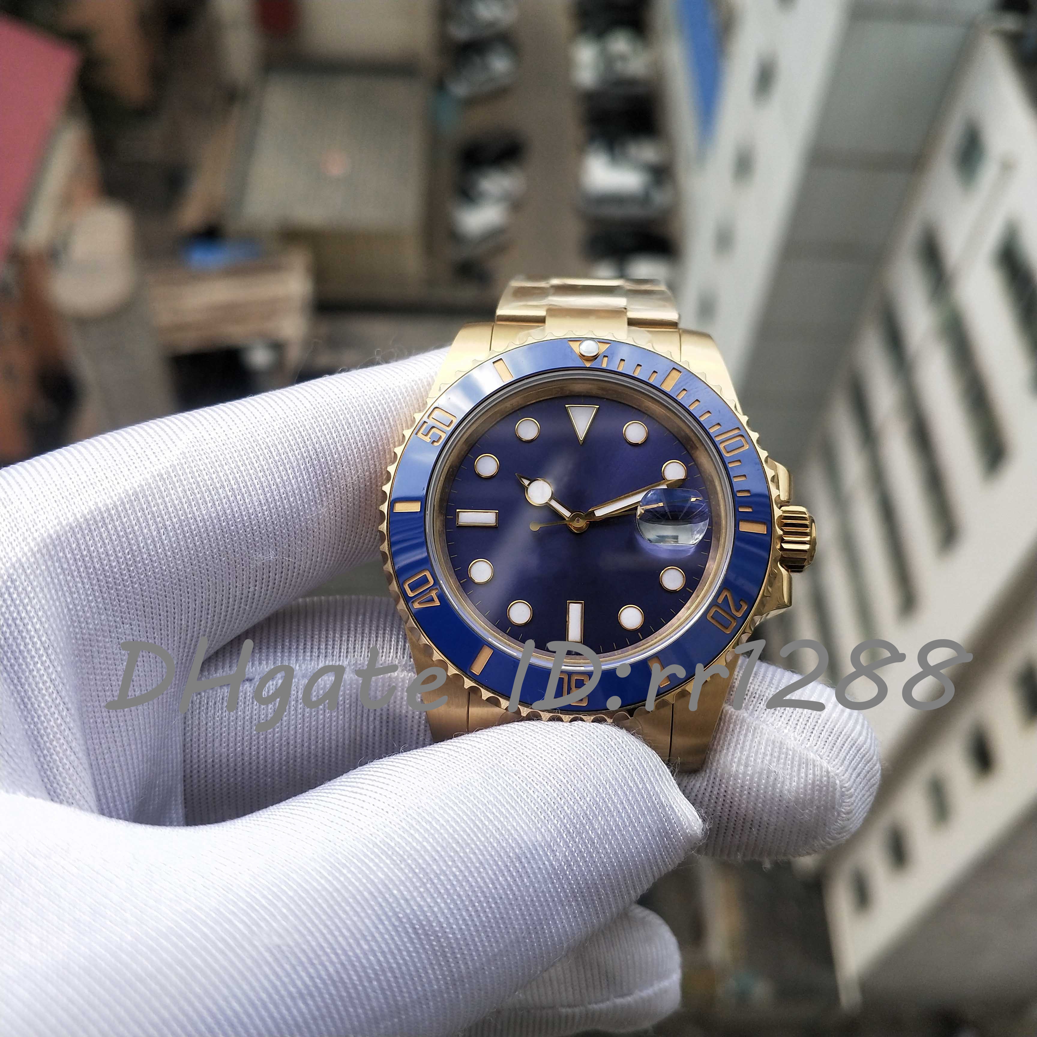 BP Factory Mens Watch Classic 126618LB 126618 126610 41mm Blue Dial DATE Gold Watches Mechanical Automatic 904L strap steel Men's Wristwatches
BP Factory Mens Watch Classic 126618LB 126618 126610 41mm Blue Dial DATE Gold Watches Mechanical Automatic 904L strap steel Men's Wristwatches