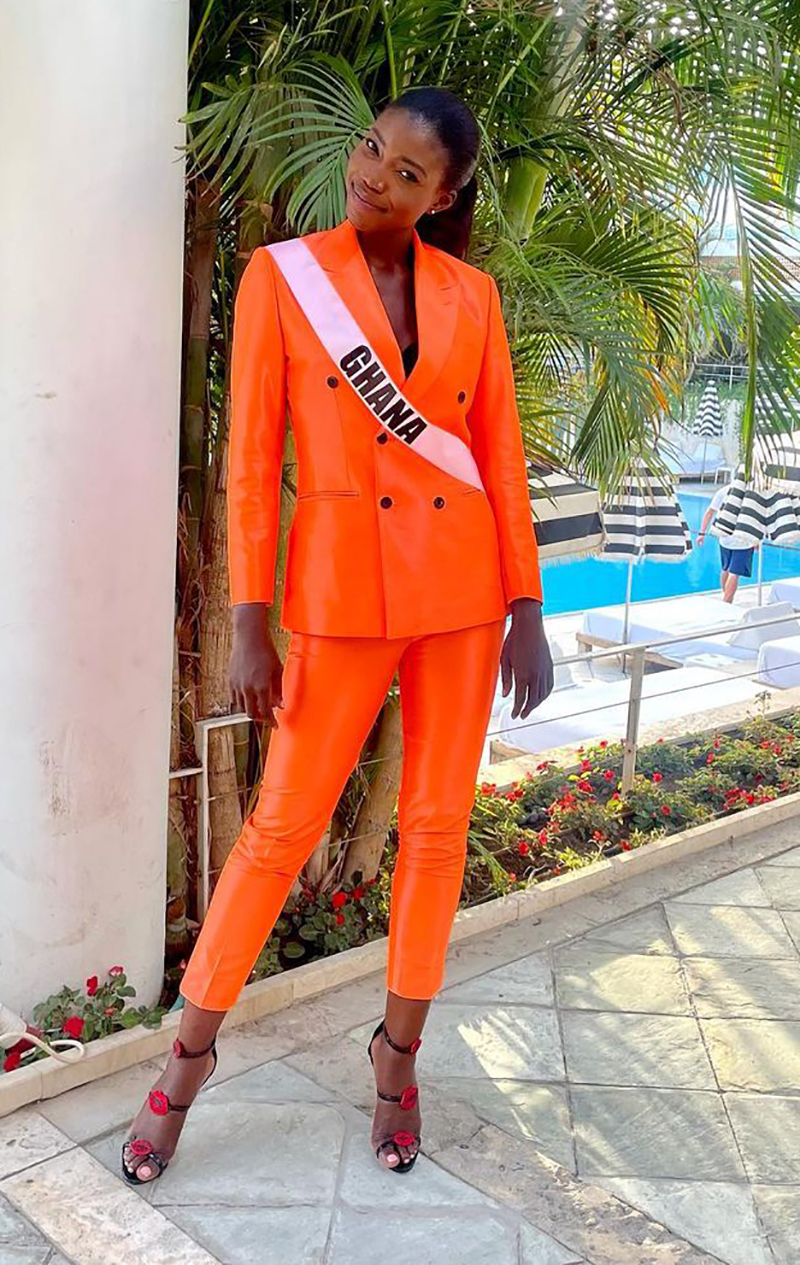 Summer Orange Women Blazer Suits Street Power Custom Made Evening Party Formal Birthday Wear 2 Pieces