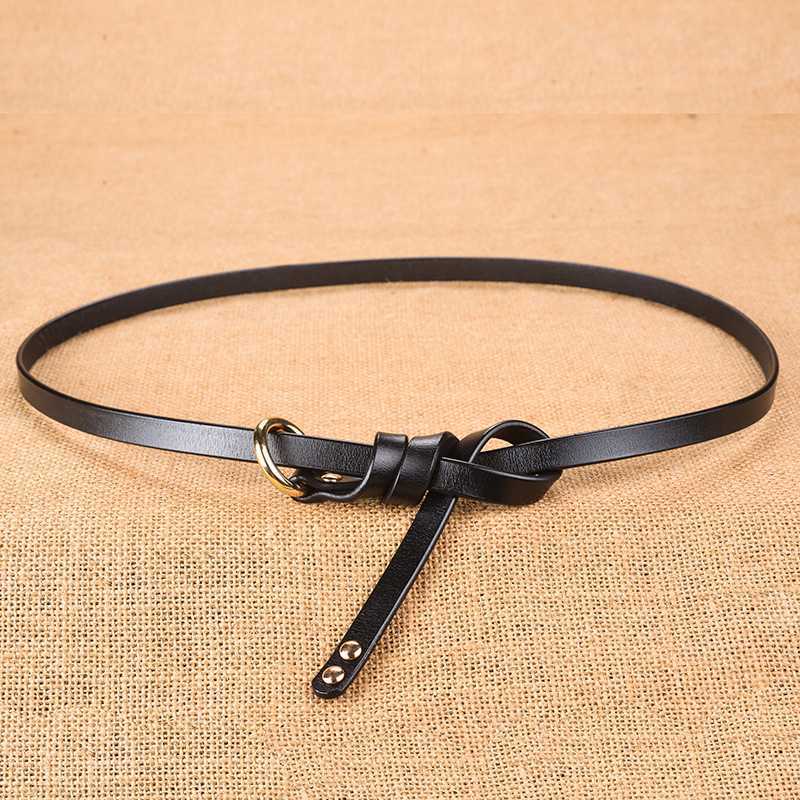 Black Ring buckle belt women's fine black simple versatile student decorativefor man woman
Black Ring buckle belt women's fine black simple versatile student decorativefor man woman