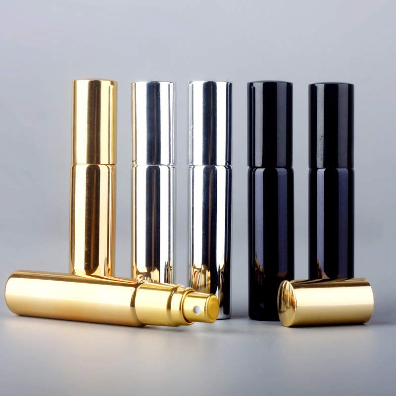 10ML Portable UV Glass Perfume Refillable Vials With Aluminum Atomizer Spray Bottles Empty Sample Containers
10ML Portable UV Glass Perfume Refillable Vials With Aluminum Atomizer Spray Bottles Empty Sample Containers